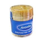 Зубочистки 500шт Антелла/20612 КРАТНО 6ШТ