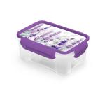 Lavender Контейнер д/СВЧ 0,75л с защелк Полимербыт/4379144
