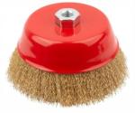 Щетка металлич со шпилькой д/УШМ 12,5см/М14 чашка 3-ON/20-03-125 ---