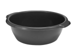 Таз пласт 17,5л овальный темно серый Бытпласт/431223015