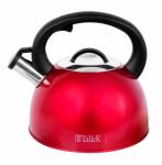 Чайник нерж сталь со свистком 2,5л Фолкнер Taller/TR-1382---