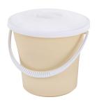 Ведро 10л пласт с крышкой Башпласт/М374