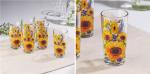 Набор стаканов стекл д/сока 6шт*0,23л Подсолнух Декостек/146-Д/Т00004202
