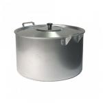 Кастрюля алюм 8л цилиндр матовая КАЛИТВА/14080/10746