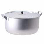 Кастрюля алюм 15л полусфер Демидовский ЗД/МШ-006