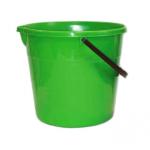 Ведро 10л пласт с носиком классика круглое салатовое Мультипласт/MPG8355