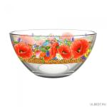 Салатник стекл Маковое поле 1,5л Декостек/326/1-Д