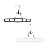 Вешалка д/юбок и брюк с зажимами 28см 2цв VETTA/456-146