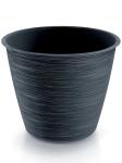 ФУРУ Кашпо д/растений 1,6л д16,2см антрацит ВМС/DFO170-S433---