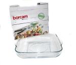 Лоток д/СВЧ стекл квадрат 3,25л 31*28см Borcam/59874 
