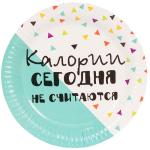 Набор тарелок бумажн 6шт ФудПатти Priority/530-421