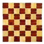 Подставка п/горячее бамбук 20*20см Клетка ГЦ/GD007-3/888-028 (Б)											