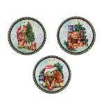 1 Подставка п/горячее керам 20см Медвежонок 3диз ГЦ/820-808