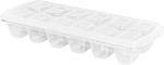 Форма д/льда пласт 12яч с крышкой Plast Team Пластик Репаблик/PT1808НАТ-32PN