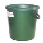 Ведро 10л пласт Зима зеленый Мультипласт/MPG8430 (э)