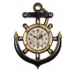 Часы настенные Якорь 27,5*38см корпус черный с золотом Классика/3827-002