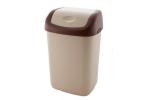 Контейнер д/мусора 14л с подвиж.крышкой Полимербыт/4332700