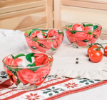 Салатник стекл 0,25л Тюльпаны Декостек/322/1-Д