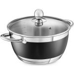 Кастрюля нерж сталь 4,3л 24*12см Estro ст крышка п/уп РР/93-ES-05---