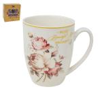 ЧАЙНЫЕ РОЗЫ Кружка фарфор 360мл п/уп/кпк14-8779