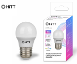 Лампа светодиод 9W (60ВТ) E27 шаровидная тепл свет HiTT/1010043