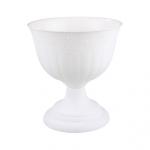 Вазон Венеция 10л диам 330мм бел Башпласт/М3127 (э)