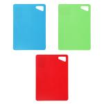 Доска разделочная пласт 17*24см 3цв ГЦ/852-128(м)