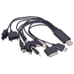 Кабель для зарядки USB универсал 10в1 24см Форза ГЦ/916-005