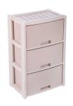 Комод 3-х секционный Колорит бежевый Башпласт/М7833 (м)