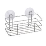 Корзинка д/ванной хром/металл Элинэ 2 присоски Рыжий кот/В-1/312052 (Б)