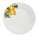 Лимоны Тарелка подстановочная опаловое стекло 25см Миллими/818-267