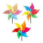 2 Игрушка ветряная вертушка д29см 69см 3диз ГЦ/134-201