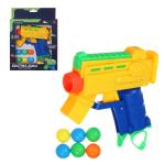 2 Игрушка Бластер с шариками Быстрая атака 15,7*3,8*21,3см 3 диз Игроленд/261-776