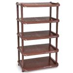 Этажерка д/обуви Комфорт 5 полок 88*49*31 см Полимербыт/4392502 (м)