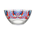 1 СНЕГИРИ НА РЯБИНЕ Салатник стекл 0,7л Снегири на рябине 0,7л Декостек/425/1-Д