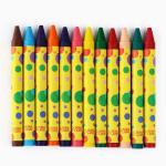 Мелки для рисования восковые 12цв ТМ Наброскин/10416309