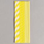 Трубочки д/коктейля бумажные 12шт Солнышко Карнавалия/9909141 МИН 5ШТ